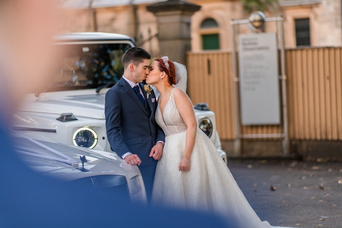 wedding in Sydney observatory hill