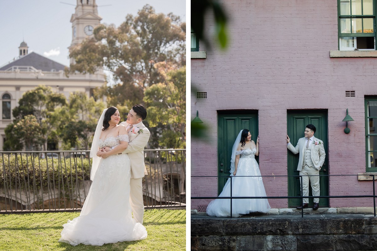 another example of sydney wedding photographer's work